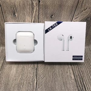 LKTE9 Touch Type Wireless Bluetooth Binaural Calls Smart Earphones Wireless Charging Bluetooth 5.0