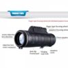 PANDA 40X60 HD Zoom Lens Camping Travel Waterproof Monocular Telescope+Tripod+Clip for Cell Phone - Image 2