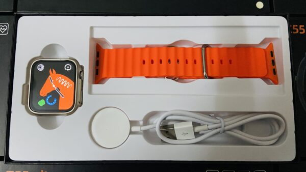Z55 Ultra Series_8 Smart Watch 45 mm | IPS Full Screen Display | Bluetooth Calling | All Sports Mode | Wireless Charging - Image 3
