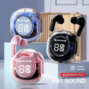 Air 39 Earbuds wireless Transparent airpods | Air39 Bluetooth Gaming EARBUDS |LED Display | Super Bass | HD sound Quality | Trendy earphone | Latest Technology | Water Proof | HD Calling | TWS Technology | Sports Headphone