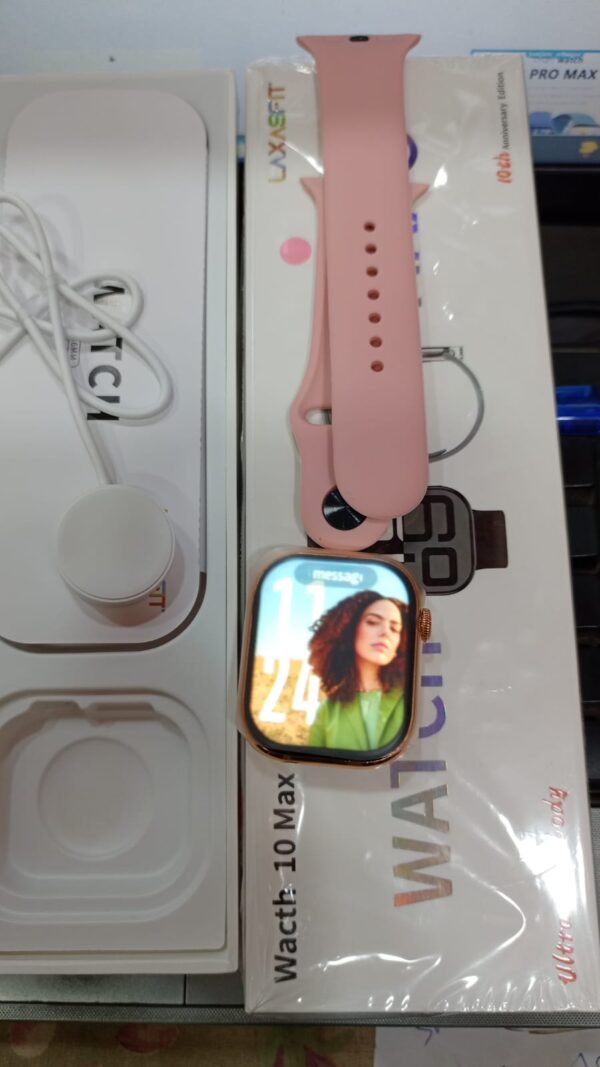 Watch 10 Max | New Series 10 Smart Watch | Stainless Steel - Image 3