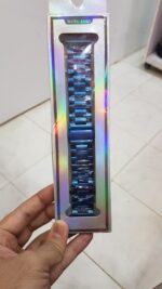 High Quality 42/44mm New Rolex color shade Solid Metal Stainless Steel Chain Band Watch Replacement Strap Smartwatches Wrist Modern Design Buckle Quality Bracelet - Image 9