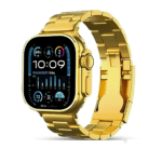 G9 Ultra Pro Smart Watch Golden Edition with Bluetooth Calling, Fitness Tracking and Luxury Gold Design in Pakistan