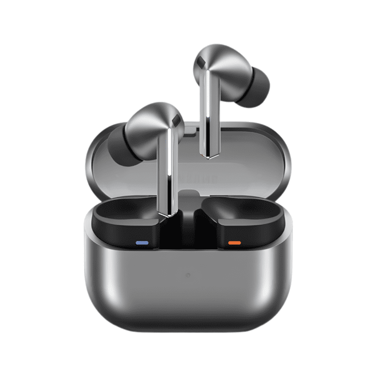 Galaxy Buds Pro wireless earbuds with noise cancellation, high-quality sound, and compact charging case for Bluetooth connectivity