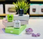 Air31 Earbuds Wireless Crystal Transparent Body – With Silicone Pouch - Image 4