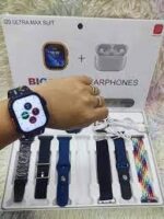I20 Ultra Max suit Smart Watch 10 in 1 box 2.3inch large screen with 7 strips smartwatch With Airpords2
