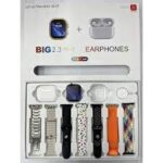 I20 Ultra Max suit Smart Watch 10 in 1 box 2.3inch large screen with 7 strips smartwatch With Airpords2 - Image 2