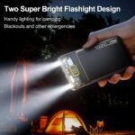 10000Mah Power Bank Slim Portable Charger Pd 22.5W Fast Charging 5V 3A Usb-C Output Battery Pack With Emergency Lighting Compatible Android Phones And Most Electronic Devices - Image 2