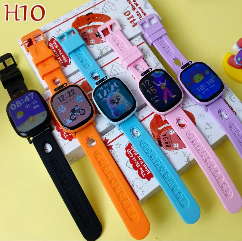 H10-Kids-Wathc-Main-Image H10 Kids Smart Watch | 17+ Games | Camera & Health Monitoring - Image 1