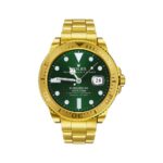 G9 Gold Smartwatch Metal Wrist Watch For Bluetooth Call - Image 2