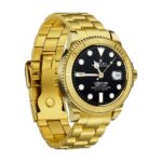 G9 Gold Smartwatch Metal Wrist Watch For Bluetooth Call - Image 3
