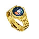 G9 Gold Smartwatch Metal Wrist Watch For Bluetooth Call - Image 5